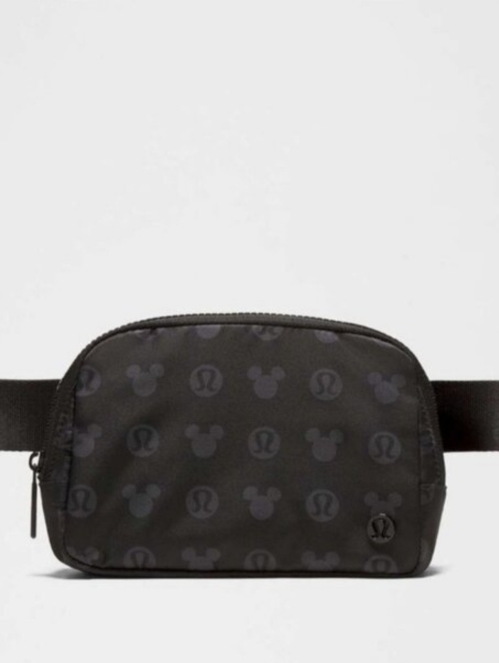 Lululemon x Disney Mickey Mouse Belt Bag Black NWT Everywhere 1L